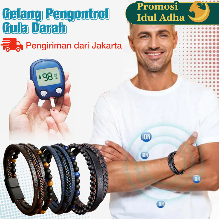 Promosi Idul Adha - Gelang Penurun Gula Darah Terapi Magnet Unisex - Pengiriman dari Jakarta